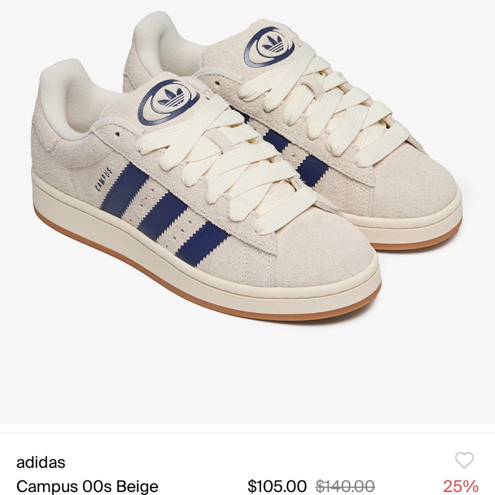 BRAND NEW never worn campus 00s.
